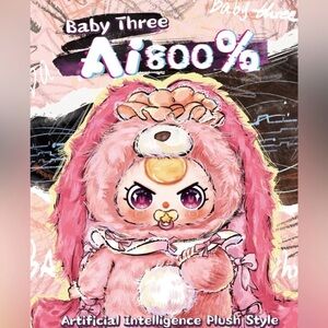 Baby Three AI (Artificial Intelligence) 800% Special Glitter Crying Eyes 💯Auth